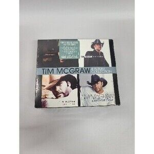 New Factory SEALED  Tim Mcgraw 4 Album Collection  Songs Brand Cd's